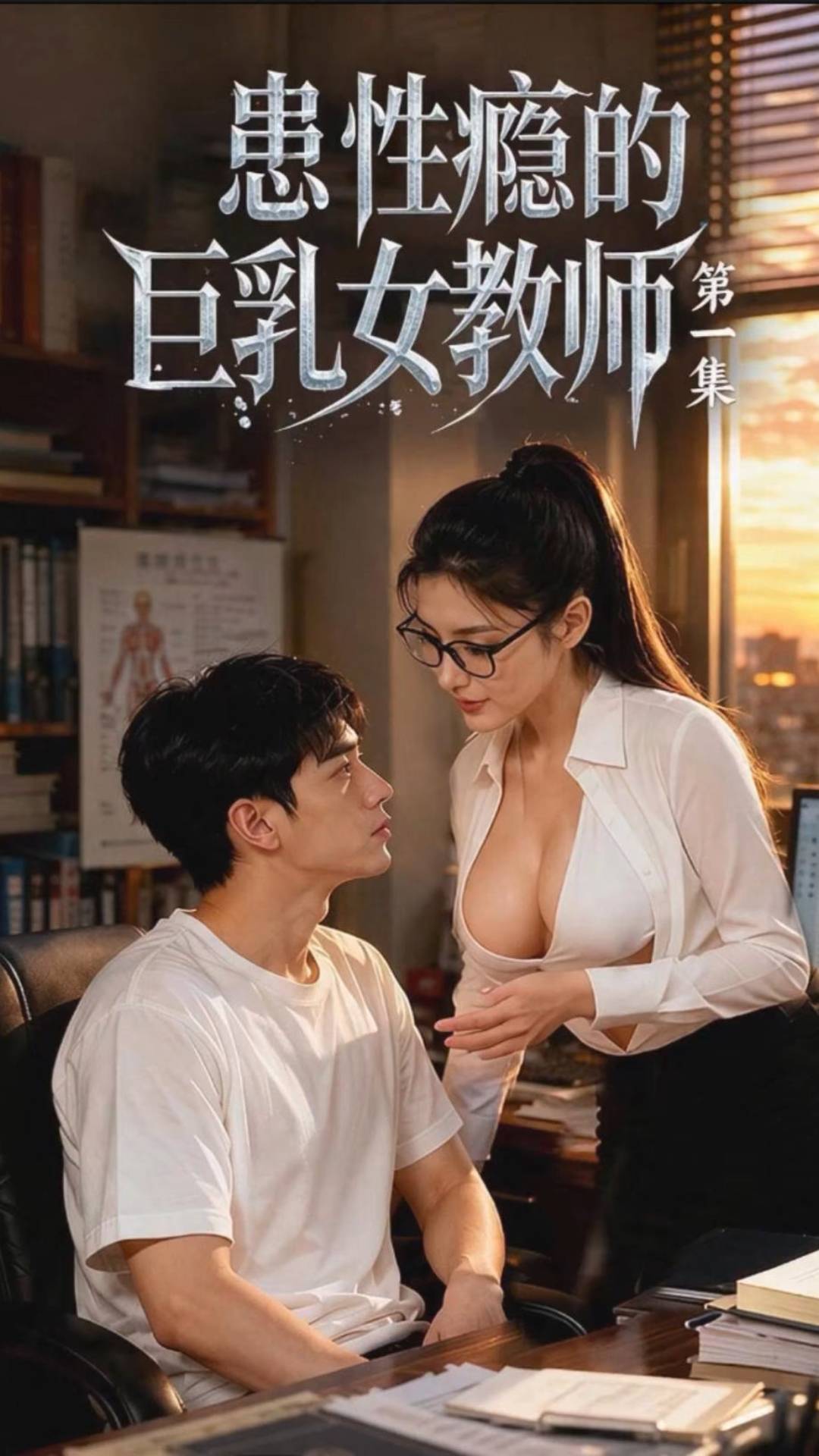 患性瘾的巨乳女教师 全2集